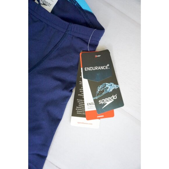 Speedo Men Navy/Blue Jammer Swimwear Bottoms – Size 22, NWT - Picture 4 of 9